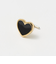 ＜BAQLESS＞Amity Black Heart ピアス