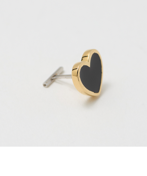 BAQLESS＞Amity Black Heart ピアス｜ビューティー＆ユース