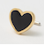 ＜BAQLESS＞Amity Black Heart ピアス