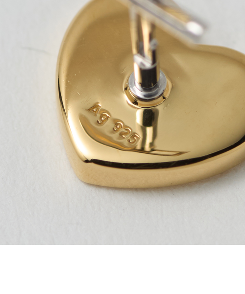 ビューティーアンドユースユナイテッドアローズ　　BAQLESS ピアス　ハート BEAUTY&YOUTH UNITED ARROWS｜<BAQLESS>Amity Black Heart ピアス