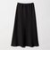 ポリエステルサテン マーメイドフレアスカート