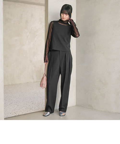 スクエアネック 2WAYベスト 吸水速乾 防シワ UV｜ビューティー＆ユース