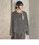 ツイードライク ノーカラージャケット