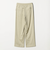 サテンドロースト ワイドパンツ ウォッシャブル