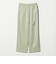 サテンドロースト ワイドパンツ ウォッシャブル