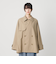 コットンブレンド ミドルトレンチコート