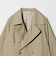 コットンブレンド ミドルトレンチコート