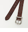 ＜ATELIER BRUGGE＞レザー ホースシュー ベルト