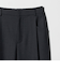 ウールブレンド ツイルバックゴムパンツ 2 ウォッシャブル
