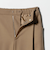 ウールブレンド ツイルバックゴムパンツ 2 ウォッシャブル