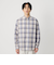 尾州 TW オンブレ チェック レギュラー シャツ GRANDE TAPERD型 ウォッシャブル MADE IN JAPAN