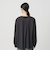【WEB限定 Wardrobe DAILY MINIMAL】ラッフル Vネックブラウス ウォッシャブル