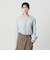 【WEB限定 Wardrobe DAILY MINIMAL】ラッフル Vネックブラウス ウォッシャブル