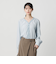 【WEB限定 Wardrobe DAILY MINIMAL】ラッフル Vネックブラウス ウォッシャブル
