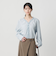 【WEB限定 Wardrobe DAILY MINIMAL】ラッフル Vネックブラウス ウォッシャブル