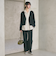 【WEB限定 Wardrobe DAILY MINIMAL】メランジ タックストレートパンツ ウォッシャブル