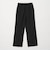 【WEB限定 Wardrobe DAILY MINIMAL】メランジ タックストレートパンツ ウォッシャブル
