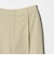 【WEB限定 Wardrobe DAILY MINIMAL】メランジ タックストレートパンツ ウォッシャブル