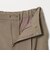 【WEB限定 Wardrobe DAILY MINIMAL】メランジ タックストレートパンツ ウォッシャブル