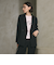 【WEB限定 Wardrobe DAILY MINIMAL】メランジ ダブルジャケット ウォッシャブル