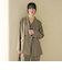 【WEB限定 Wardrobe DAILY MINIMAL】メランジ ダブルジャケット ウォッシャブル