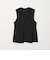 【WEB限定 Wardrobe DAILY MINIMAL】メランジ ペプラムベスト ウォッシャブル