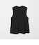【WEB限定 Wardrobe DAILY MINIMAL】メランジ ペプラムベスト ウォッシャブル