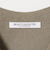 【WEB限定 Wardrobe DAILY MINIMAL】メランジ ペプラムベスト ウォッシャブル