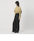 【WEB限定 Wardrobe DAILY MINIMAL】ダブルクロス ラップパンツ ウォッシャブル
