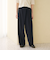 【WEB限定 Wardrobe DAILY MINIMAL】ダブルクロス ラップパンツ ウォッシャブル
