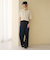 【WEB限定 Wardrobe DAILY MINIMAL】ダブルクロス ラップパンツ ウォッシャブル