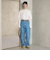 【WEB限定 Wardrobe DAILY MINIMAL】フリルレイヤーブラウス ウォッシャブル