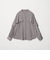 【WEB限定 Wardrobe DAILY MINIMAL】フリルレイヤーブラウス ウォッシャブル