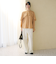 【WEB限定 Wardrobe DAILY MINIMAL】フリルレイヤーブラウス ウォッシャブル