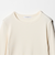 ポリエステルコットンテレコ メローステッチ クルーネックカットソー