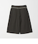 コットン タック ストリング ハーフパンツ