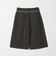 コットン タック ストリング ハーフパンツ