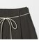 コットン タック ストリング ハーフパンツ
