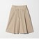 コットン タック ストリング ハーフパンツ
