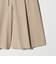 コットン タック ストリング ハーフパンツ