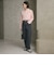 【WEB限定】カーブ デニムパンツ
