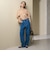 【WEB限定】カーブ デニムパンツ