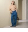 【WEB限定】カーブ デニムパンツ