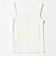 コットン パターンメッシュ キャミソール
