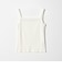 コットン パターンメッシュ キャミソール