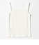 コットン パターンメッシュ キャミソール