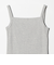 コットン パターンメッシュ キャミソール