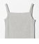 コットン パターンメッシュ キャミソール