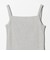 コットン パターンメッシュ キャミソール