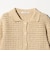 コットン ハンドクロシェ ニットカーディガン